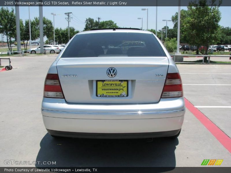 Reflex Silver Metallic / Light Grey 2005 Volkswagen Jetta GLS TDI Sedan