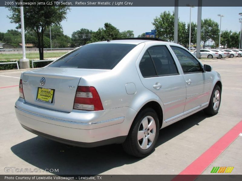 Reflex Silver Metallic / Light Grey 2005 Volkswagen Jetta GLS TDI Sedan
