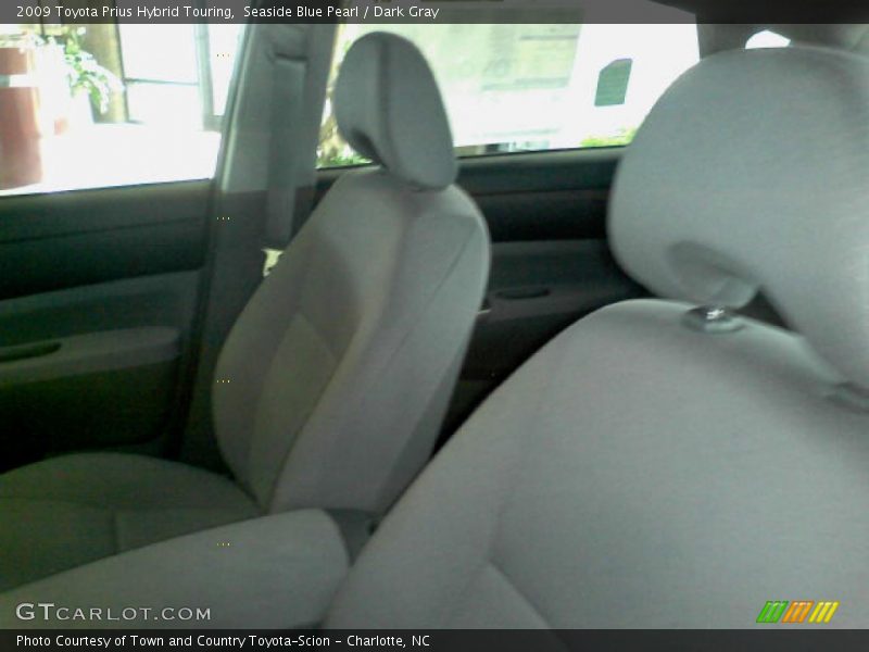 Seaside Blue Pearl / Dark Gray 2009 Toyota Prius Hybrid Touring