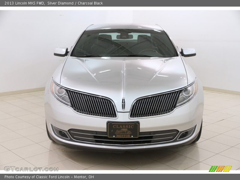 Silver Diamond / Charcoal Black 2013 Lincoln MKS FWD