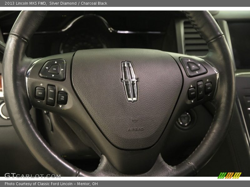 Silver Diamond / Charcoal Black 2013 Lincoln MKS FWD
