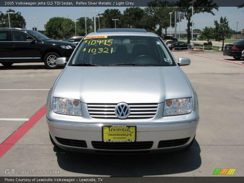 Reflex Silver Metallic / Light Grey 2005 Volkswagen Jetta GLS TDI Sedan