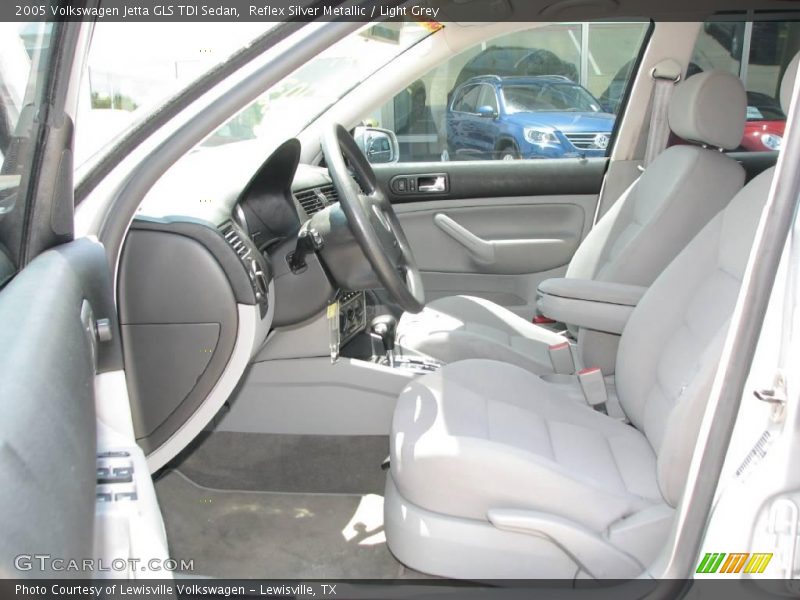 Reflex Silver Metallic / Light Grey 2005 Volkswagen Jetta GLS TDI Sedan