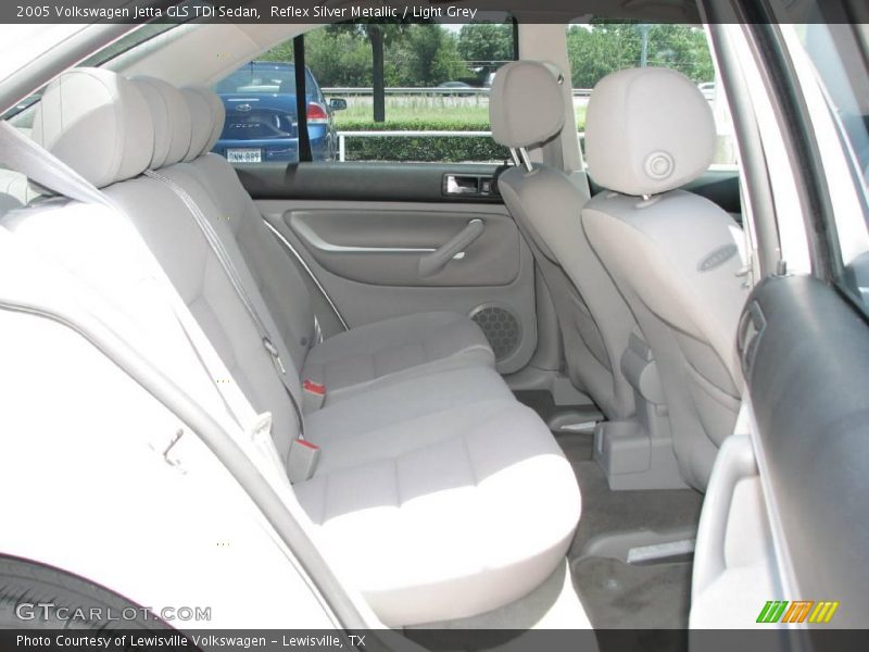 Reflex Silver Metallic / Light Grey 2005 Volkswagen Jetta GLS TDI Sedan