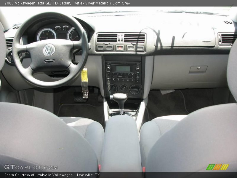 Reflex Silver Metallic / Light Grey 2005 Volkswagen Jetta GLS TDI Sedan