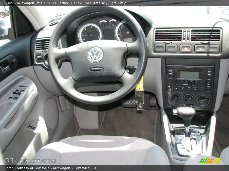 Reflex Silver Metallic / Light Grey 2005 Volkswagen Jetta GLS TDI Sedan