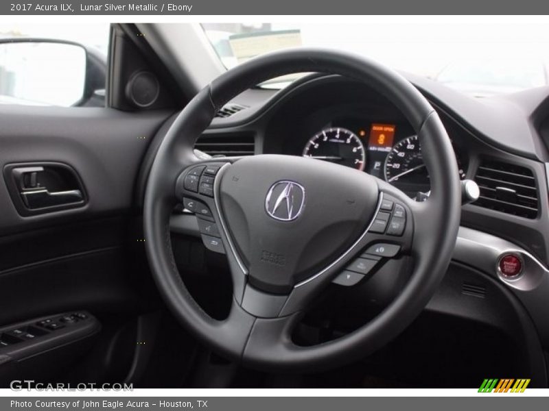 Lunar Silver Metallic / Ebony 2017 Acura ILX