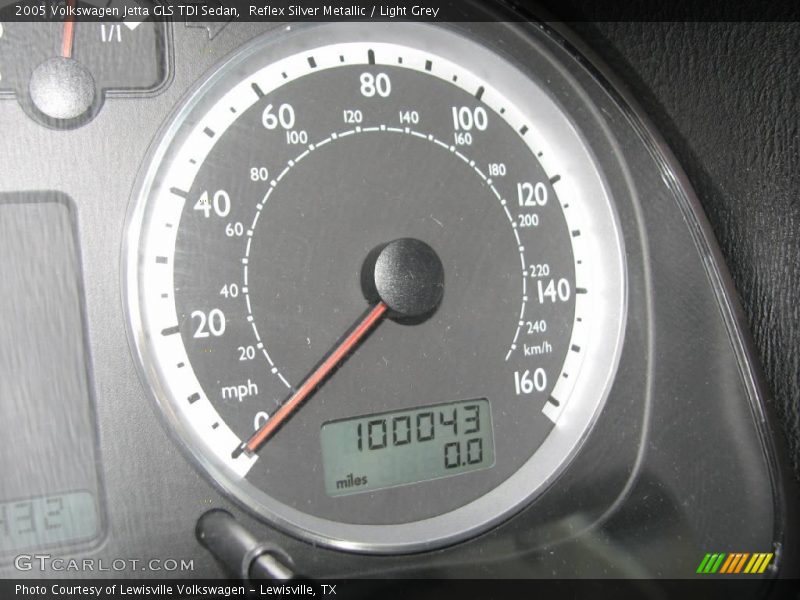 Reflex Silver Metallic / Light Grey 2005 Volkswagen Jetta GLS TDI Sedan
