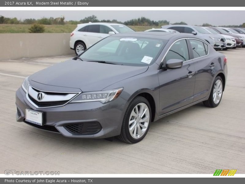 Modern Steel Metallic / Ebony 2017 Acura ILX