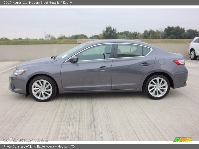 Modern Steel Metallic / Ebony 2017 Acura ILX