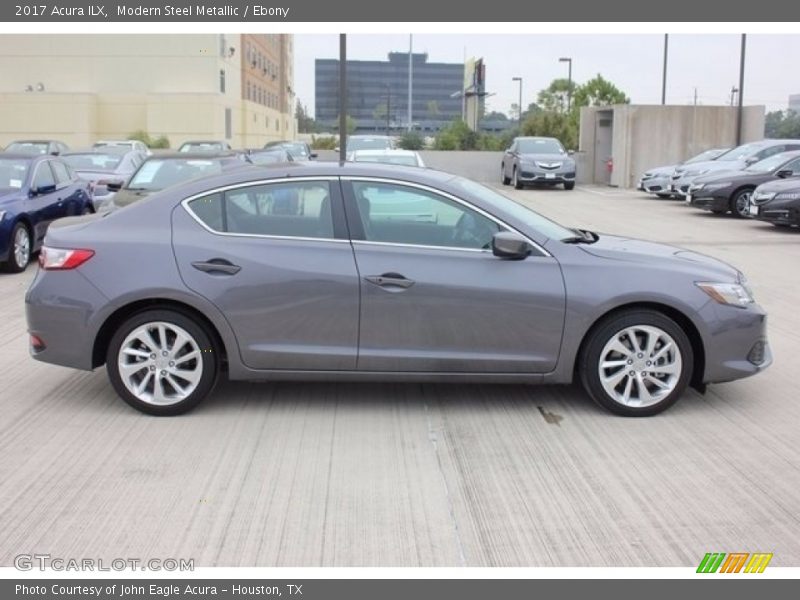 Modern Steel Metallic / Ebony 2017 Acura ILX