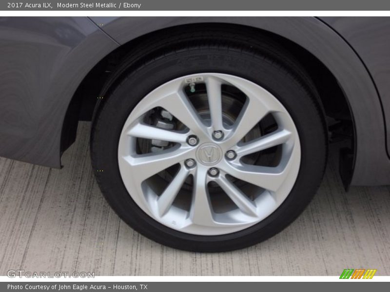 Modern Steel Metallic / Ebony 2017 Acura ILX