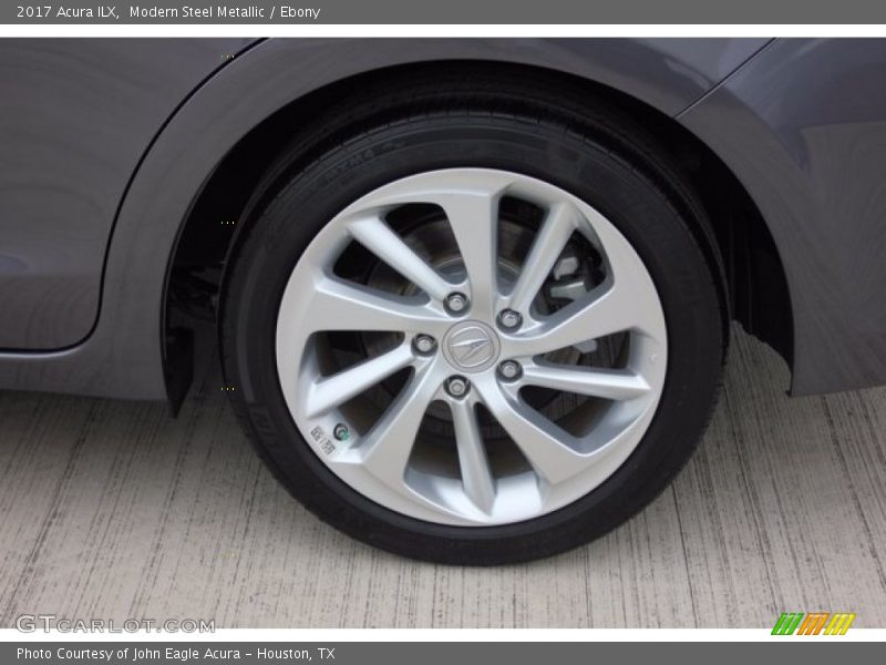 Modern Steel Metallic / Ebony 2017 Acura ILX