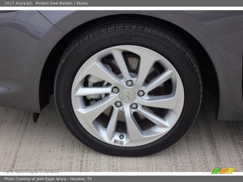 Modern Steel Metallic / Ebony 2017 Acura ILX