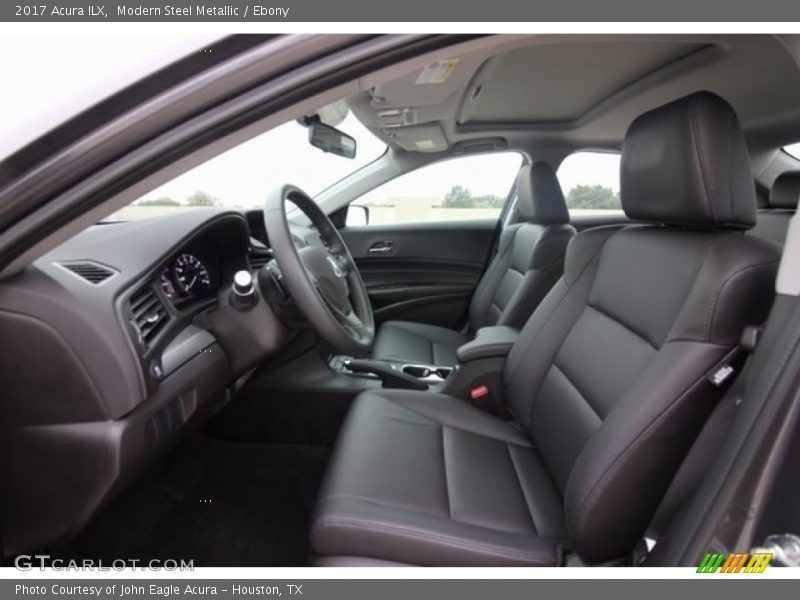 Modern Steel Metallic / Ebony 2017 Acura ILX