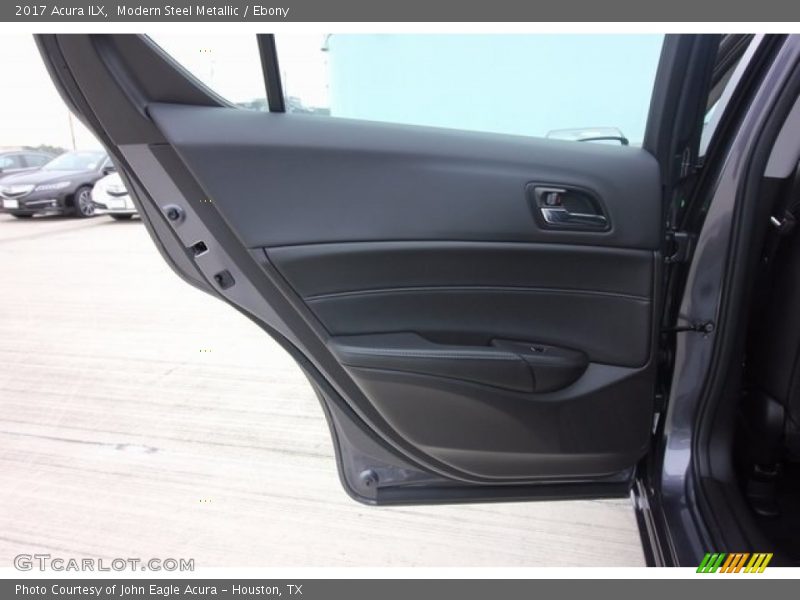 Modern Steel Metallic / Ebony 2017 Acura ILX