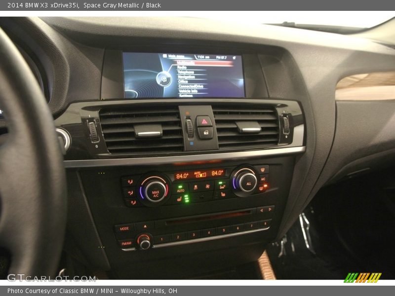 Space Gray Metallic / Black 2014 BMW X3 xDrive35i