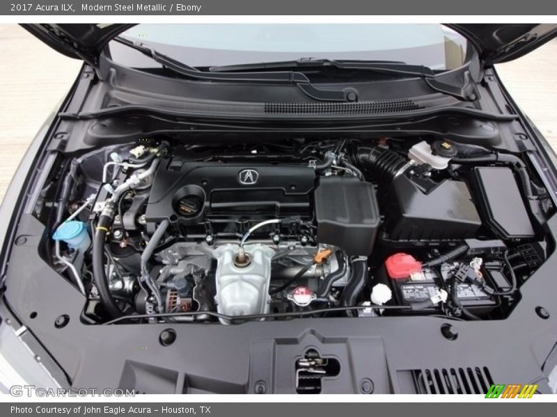 Modern Steel Metallic / Ebony 2017 Acura ILX