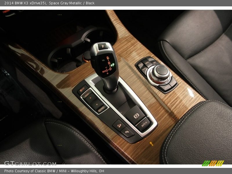 Space Gray Metallic / Black 2014 BMW X3 xDrive35i