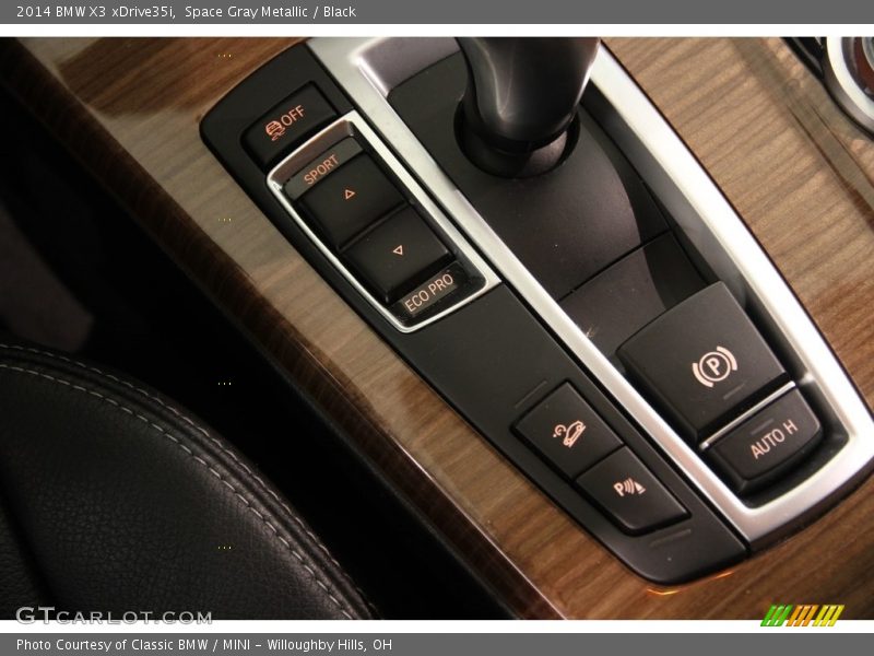 Space Gray Metallic / Black 2014 BMW X3 xDrive35i