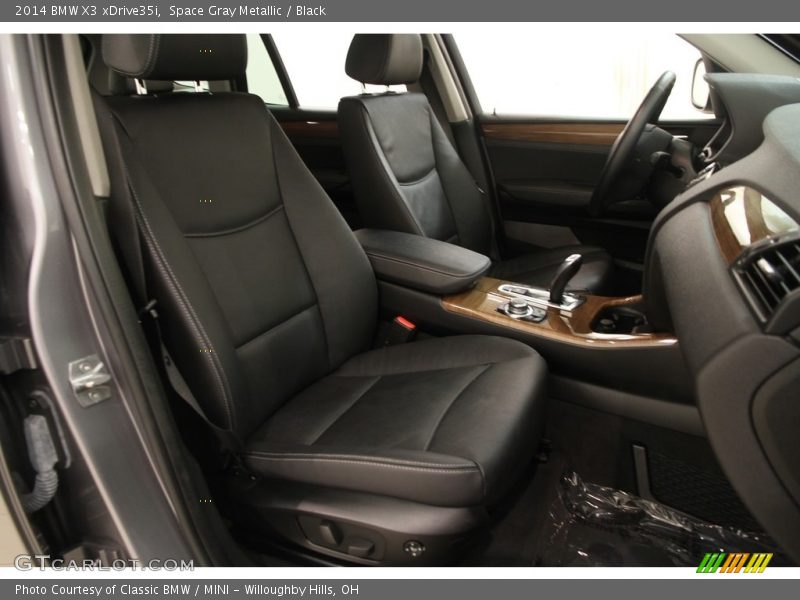 Space Gray Metallic / Black 2014 BMW X3 xDrive35i