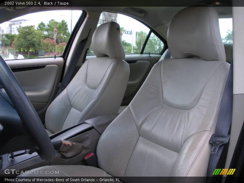 Black / Taupe 2002 Volvo S60 2.4