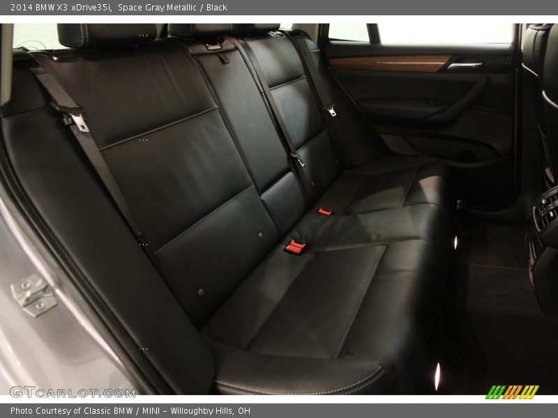 Space Gray Metallic / Black 2014 BMW X3 xDrive35i