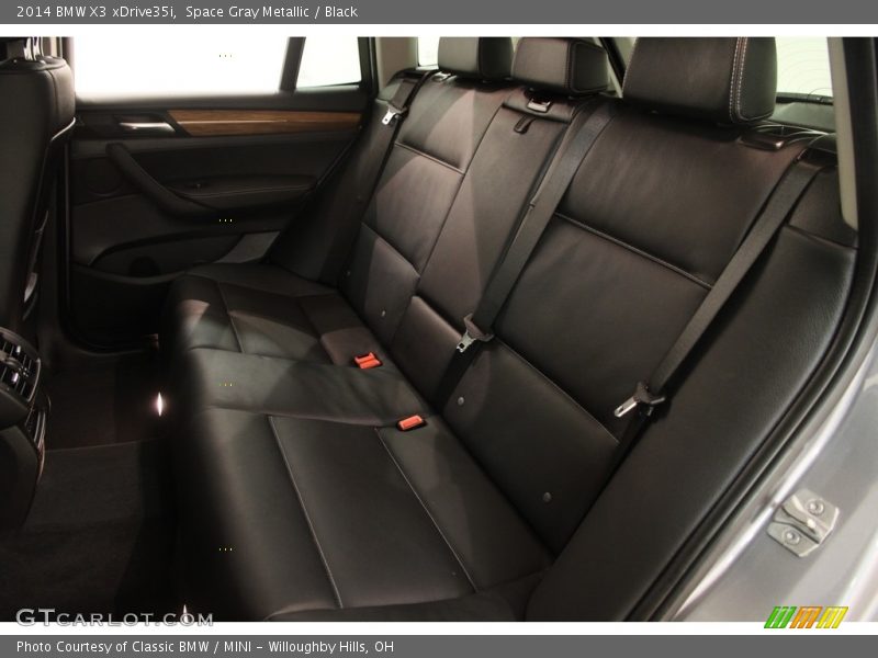 Space Gray Metallic / Black 2014 BMW X3 xDrive35i