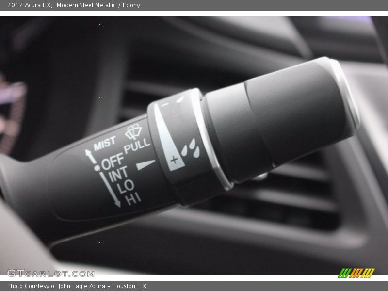 Modern Steel Metallic / Ebony 2017 Acura ILX