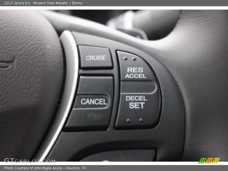 Modern Steel Metallic / Ebony 2017 Acura ILX