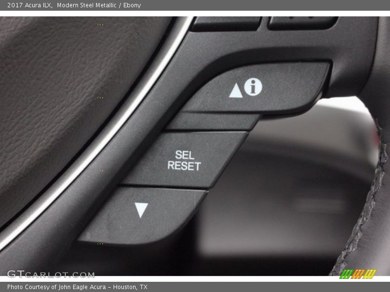 Modern Steel Metallic / Ebony 2017 Acura ILX