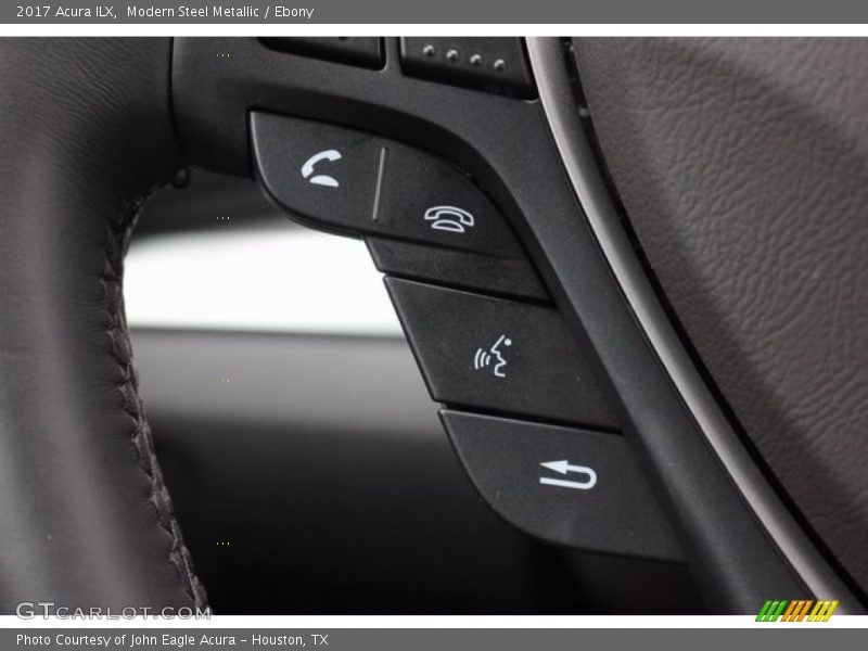 Modern Steel Metallic / Ebony 2017 Acura ILX