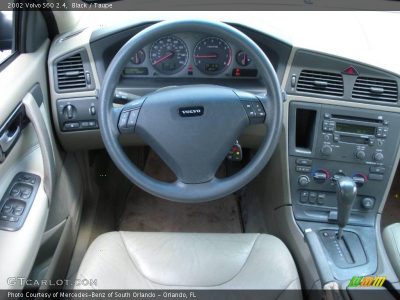 Black / Taupe 2002 Volvo S60 2.4