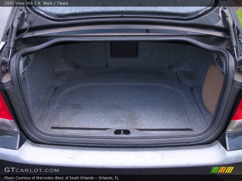 Black / Taupe 2002 Volvo S60 2.4