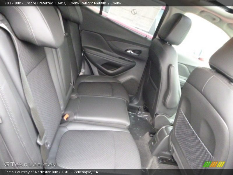 Ebony Twilight Metallic / Ebony 2017 Buick Encore Preferred II AWD