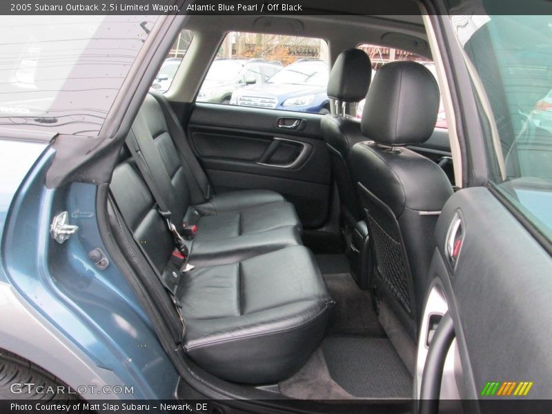 Atlantic Blue Pearl / Off Black 2005 Subaru Outback 2.5i Limited Wagon