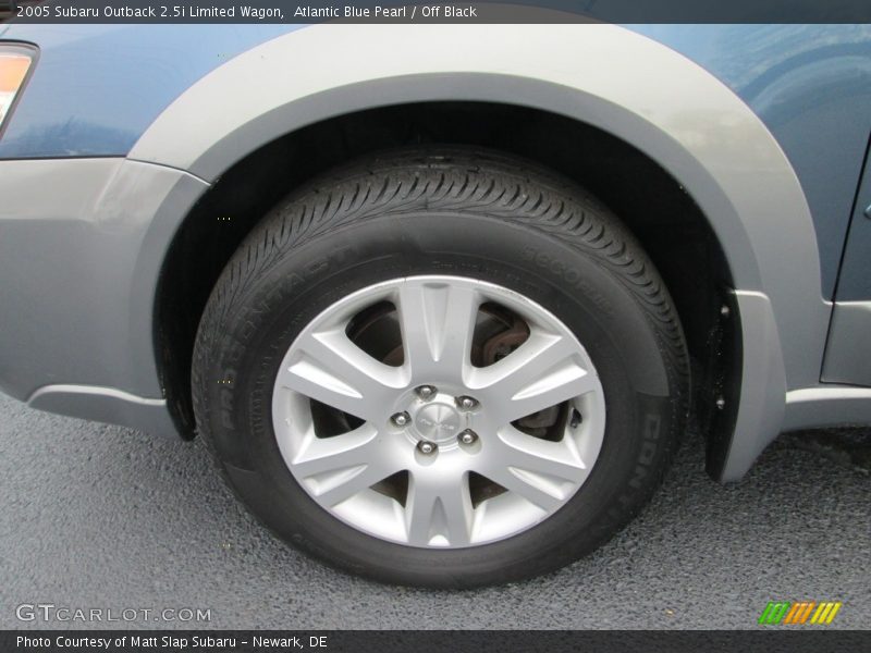 Atlantic Blue Pearl / Off Black 2005 Subaru Outback 2.5i Limited Wagon