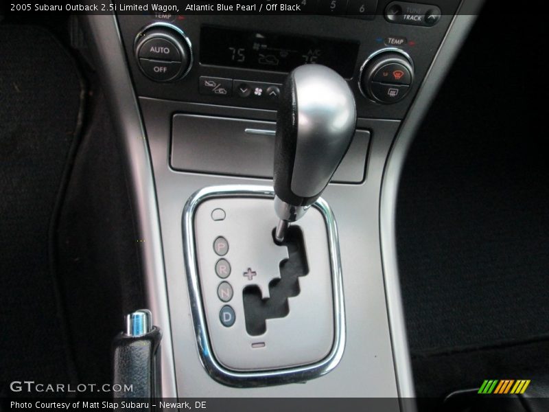 Atlantic Blue Pearl / Off Black 2005 Subaru Outback 2.5i Limited Wagon