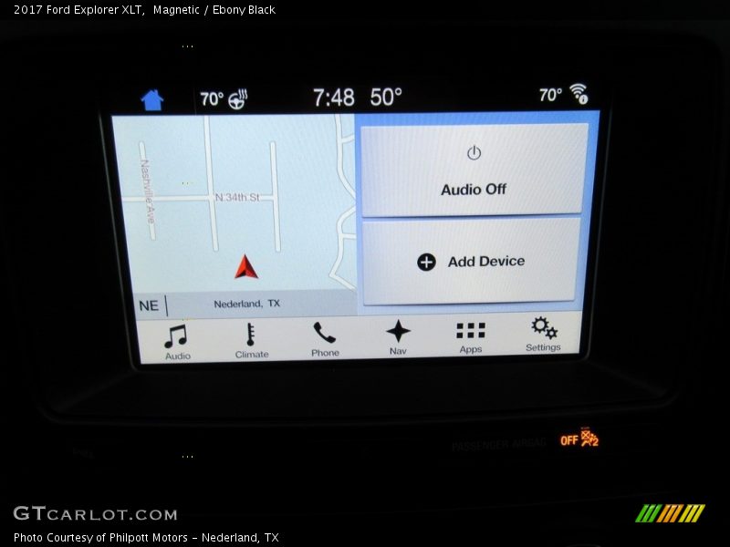 Magnetic / Ebony Black 2017 Ford Explorer XLT