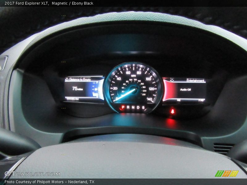 Magnetic / Ebony Black 2017 Ford Explorer XLT