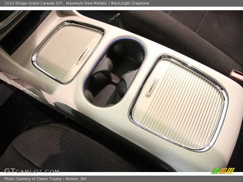 Maximum Steel Metallic / Black/Light Graystone 2013 Dodge Grand Caravan SXT