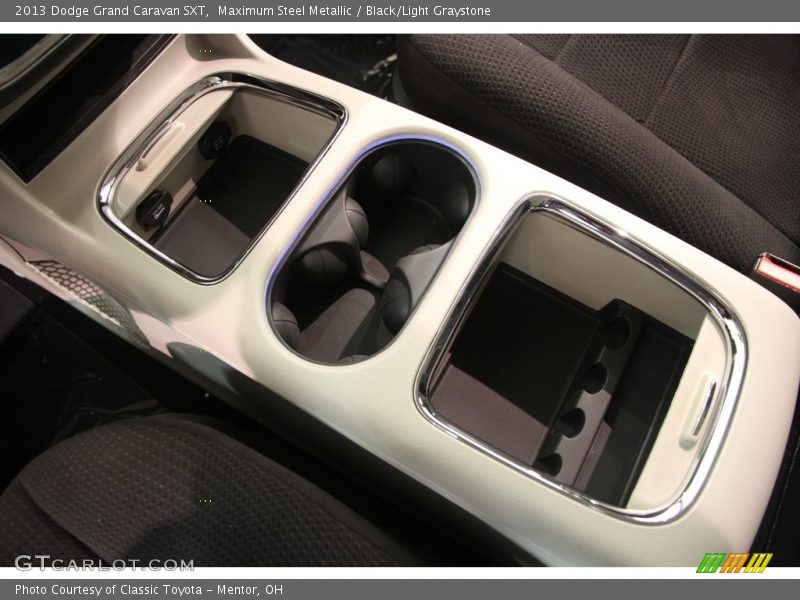 Maximum Steel Metallic / Black/Light Graystone 2013 Dodge Grand Caravan SXT