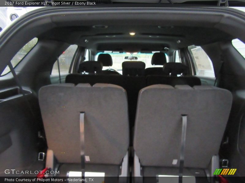 Ingot Silver / Ebony Black 2017 Ford Explorer XLT