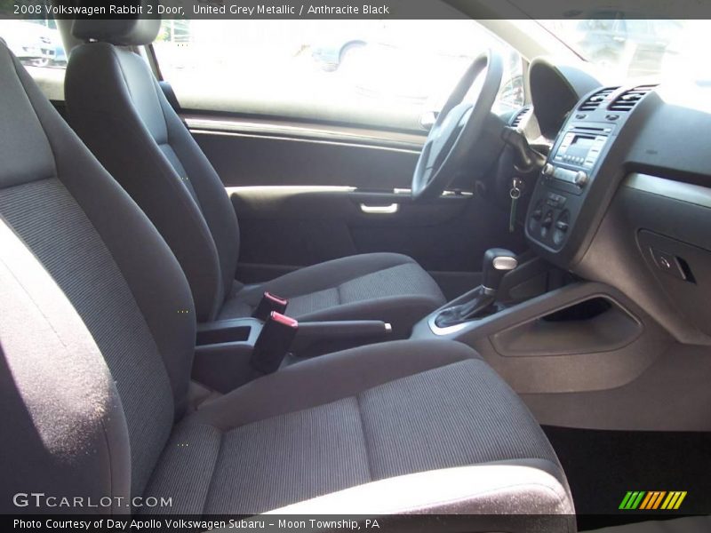 United Grey Metallic / Anthracite Black 2008 Volkswagen Rabbit 2 Door