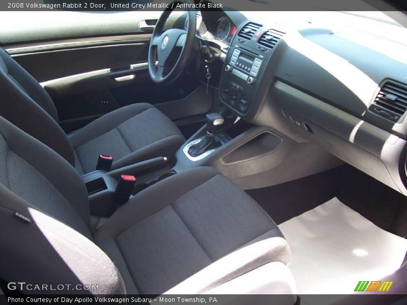 United Grey Metallic / Anthracite Black 2008 Volkswagen Rabbit 2 Door