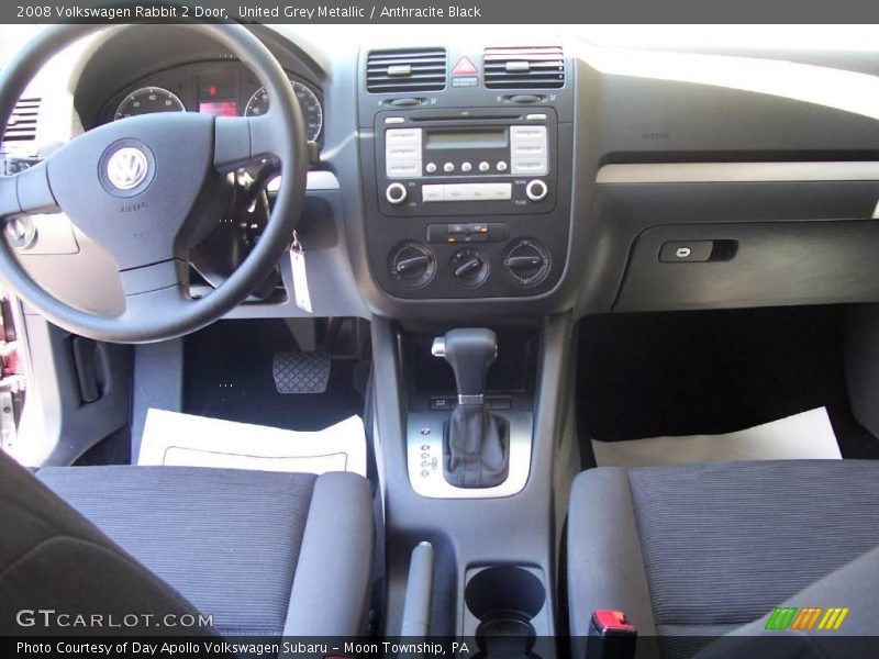 United Grey Metallic / Anthracite Black 2008 Volkswagen Rabbit 2 Door
