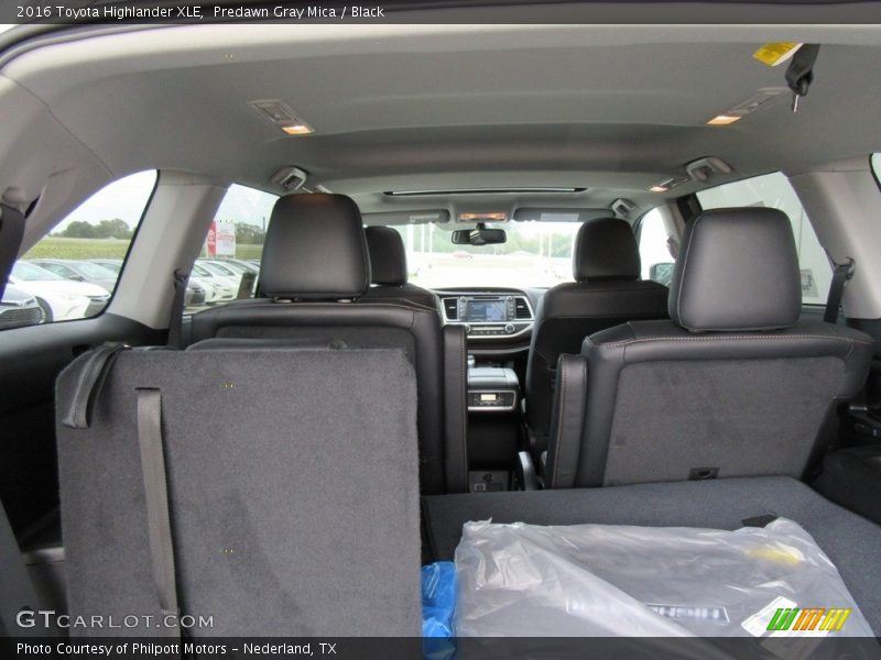 Predawn Gray Mica / Black 2016 Toyota Highlander XLE