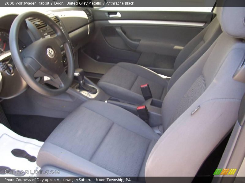 United Grey Metallic / Anthracite Black 2008 Volkswagen Rabbit 2 Door
