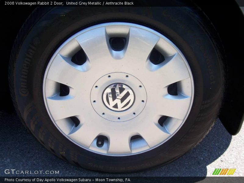 United Grey Metallic / Anthracite Black 2008 Volkswagen Rabbit 2 Door