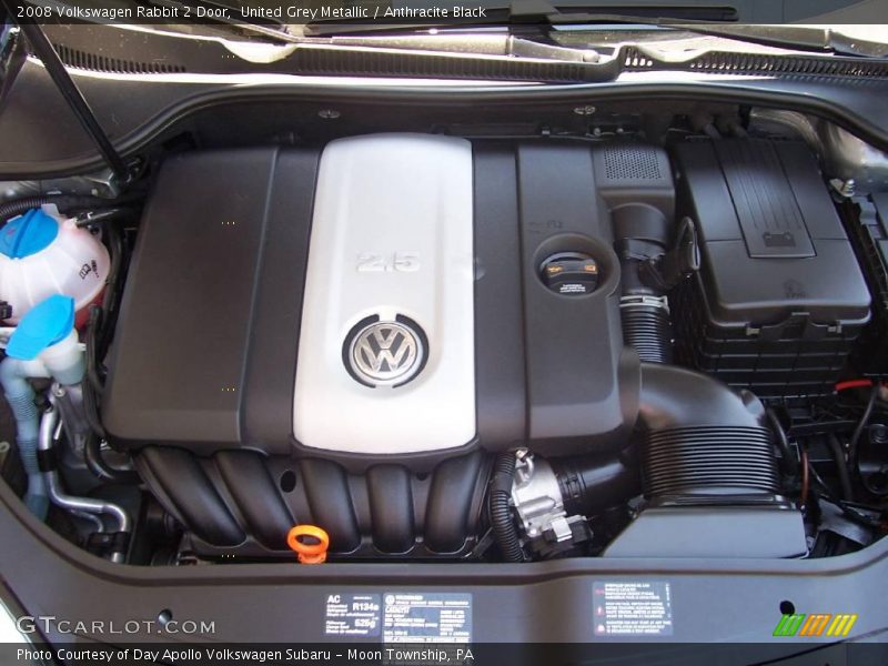 United Grey Metallic / Anthracite Black 2008 Volkswagen Rabbit 2 Door